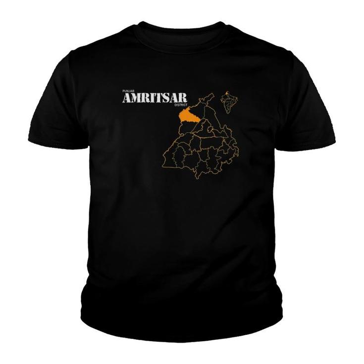 Punjab Amritsar District India Gift Youth T-shirt