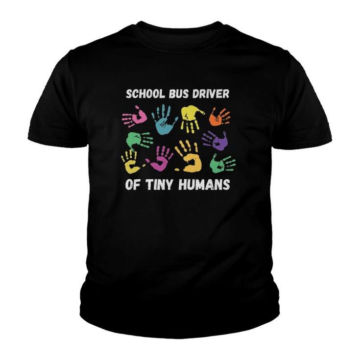 School Bus Driver Of Tiny Humans For Bus Driver Youth T-shirt
