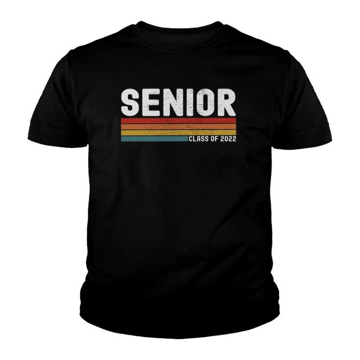 Senior Class Of 2022 Vintage Sunset Graduation Senior 2022  Youth T-shirt