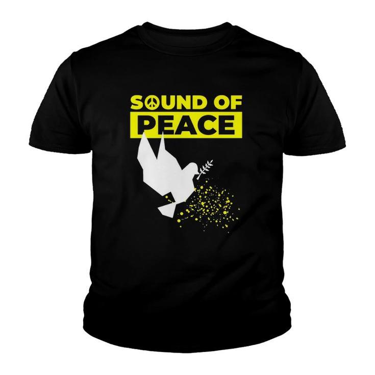 Sound Of Peace Untailliertes Dove Youth T-shirt