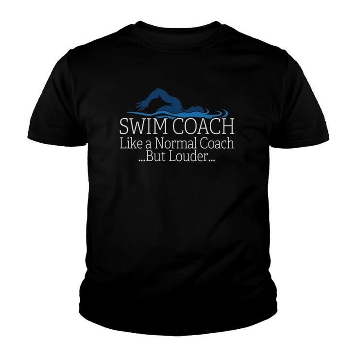 Swim Coach Swimming Teacher Gif  Youth T-shirt