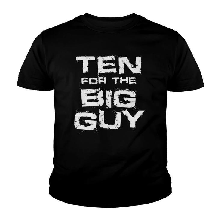 Ten 10 For The Big Guy Joe Biden Hunter Harris Trump China Youth T-shirt