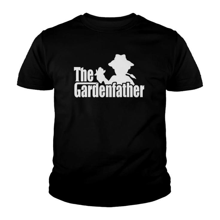 The Gardenfather Gardening Fathers Day Youth T-shirt