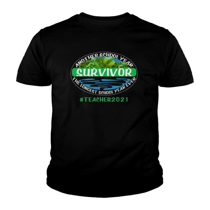 The Longest School Year Ever Another School Year Survivor Youth T-shirt