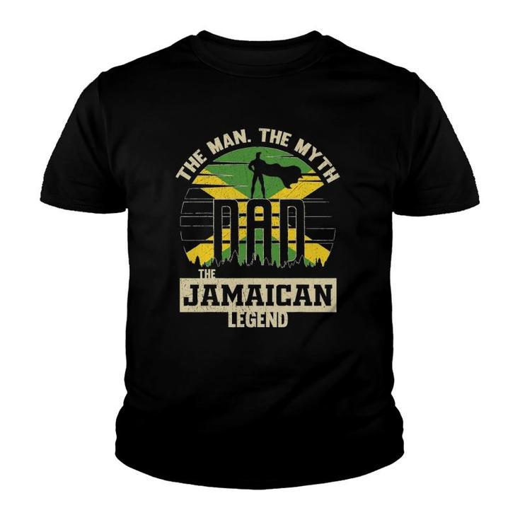 The Man The Myth The Jamaican Legend Dad Youth T-shirt