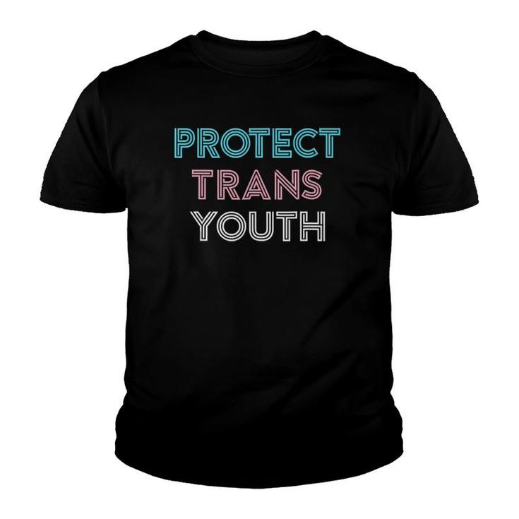 Transgender Lgbt Pride Tee Protect Trans Youth Youth T-shirt