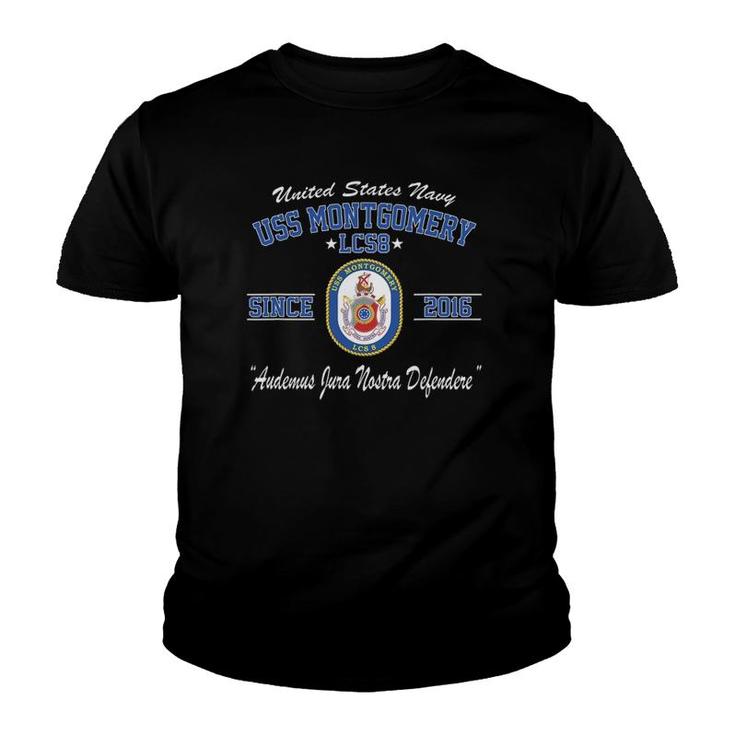 Uss Montgomery Lcs-8 Ver2 Youth T-shirt