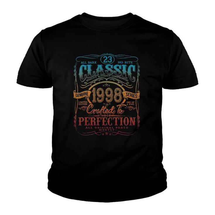 Vintage 1998 Limited Edition Gift 23 Years Old 23Rd Birthday Youth T-shirt