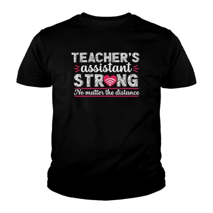 Virtual Teacher Assistant Teaching School Appreciation Gift Youth T-shirt