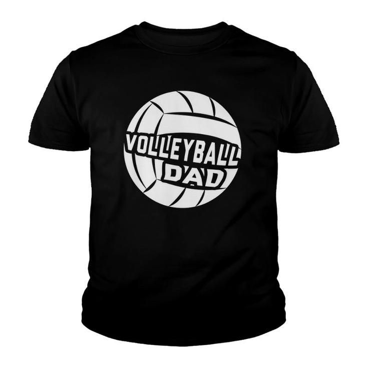 Volleyball Dad Game Sport Lover Youth T-shirt