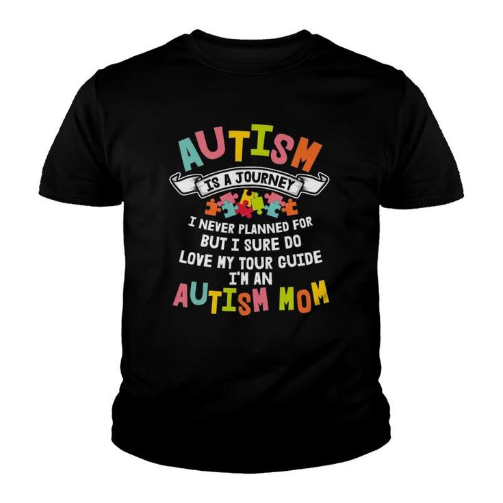 Womens Autism Mom Matching Family Autism Awareness Gifts For Women Youth T-shirt
