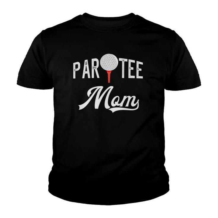 Womens Par Tee Mom Funny Partee Golf Pun For Mom V-Neck Youth T-shirt
