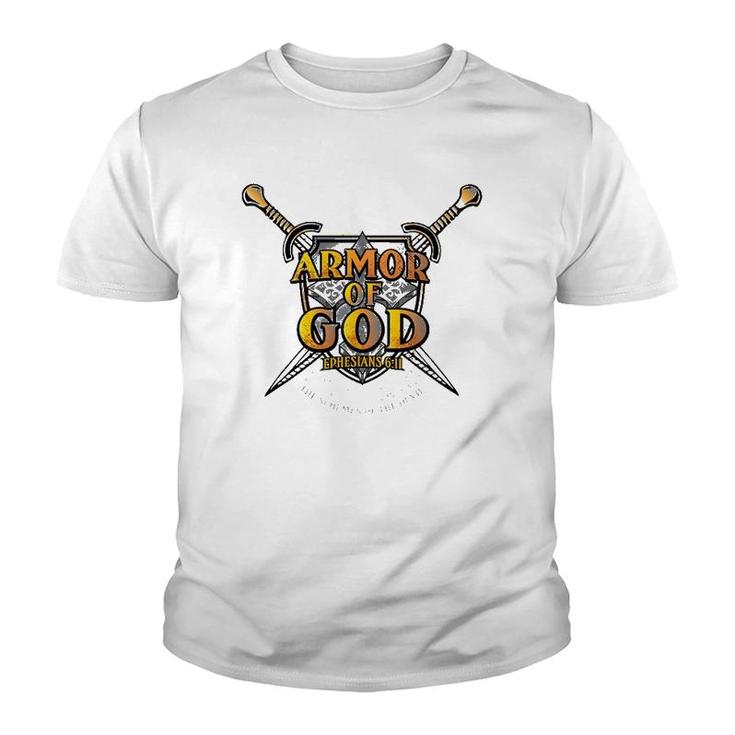 Armor Of God Ephesians 611 Gift Youth T-shirt