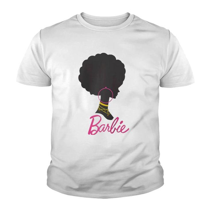 Barbie Afro Barbie Raglan Baseball Tee Youth T-shirt