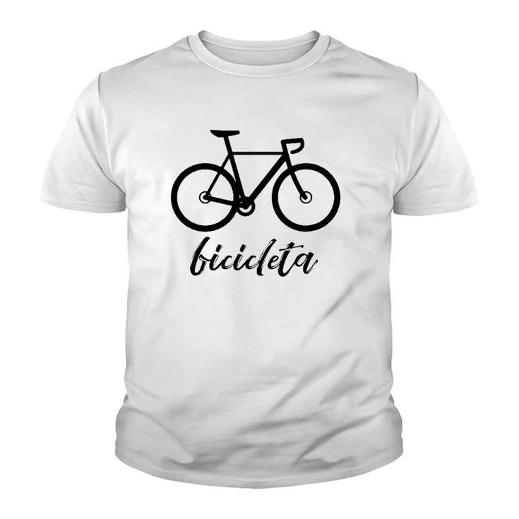 Bicicleta Bicycle Portuguese Sport T Youth T-shirt