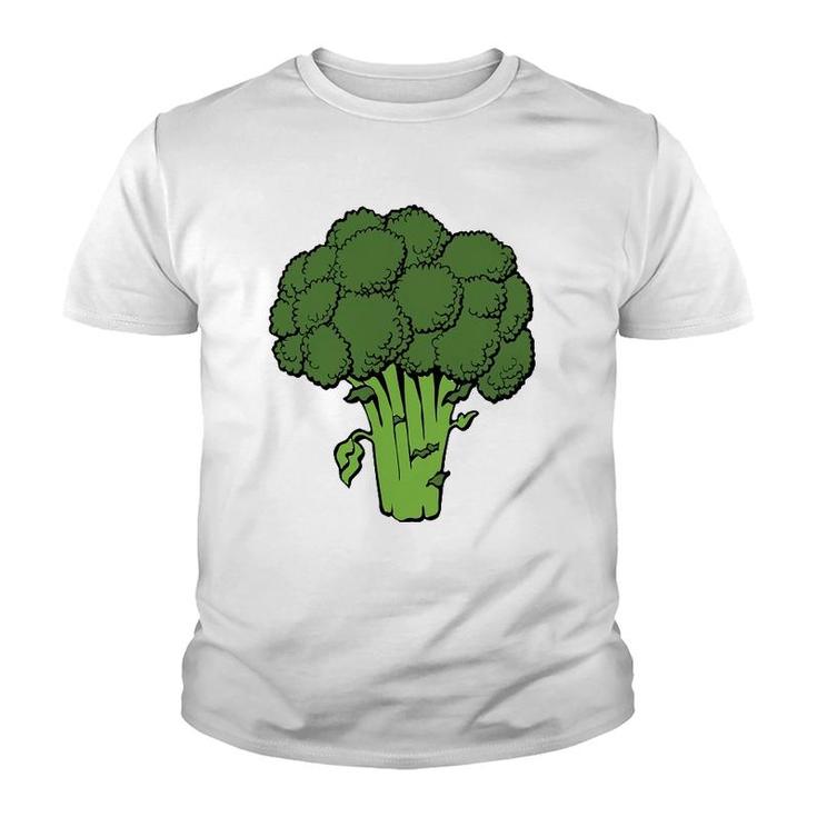 Broccoli Is Life Fun Graphic Vegetable Youth T-shirt
