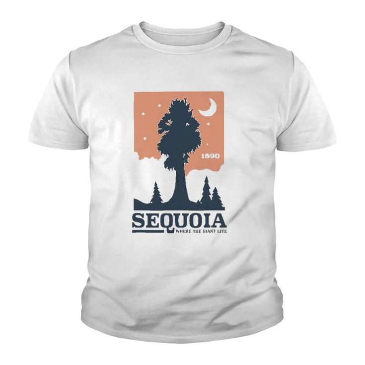 California Sequoia National Park Lovers Gift Youth T-shirt