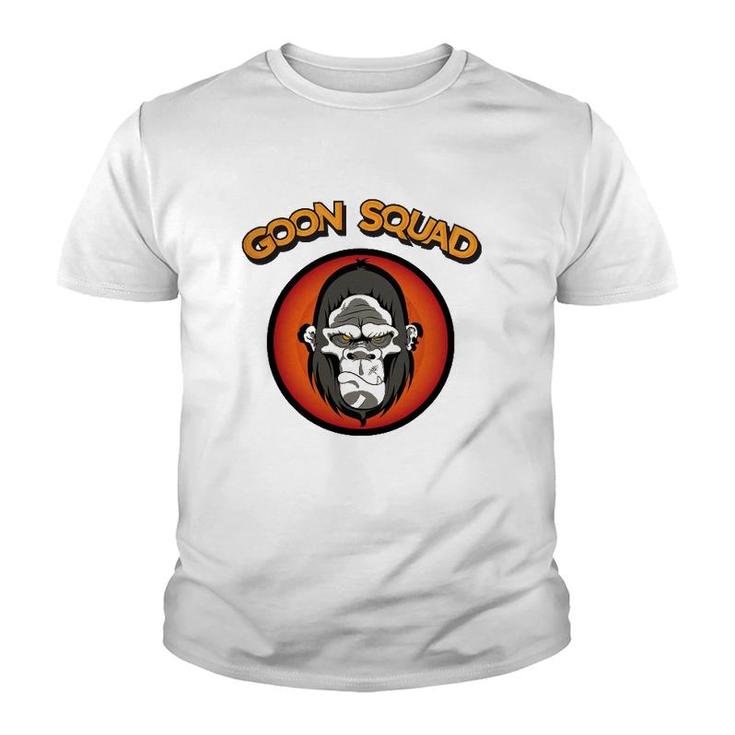 Dank Jits Goon Squad Gorilla Lover Gift Youth T-shirt