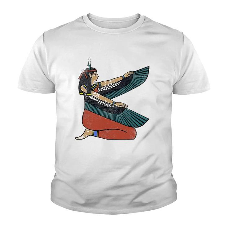 Egyptian Goddess Maatlove Egypt Archaeologist Gifts Youth T-shirt