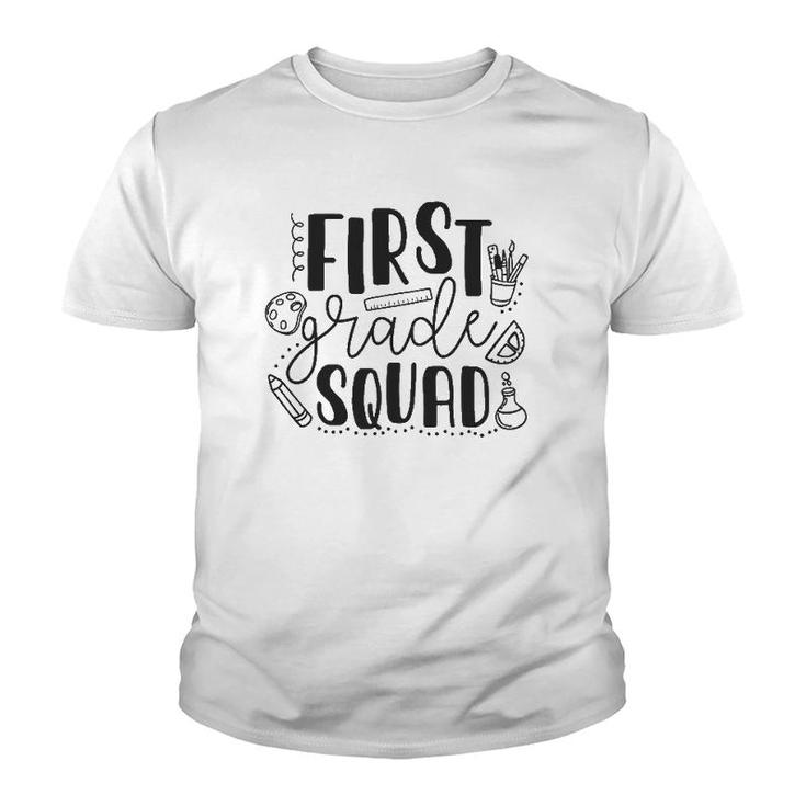 First Grade Squad 1St Grade Teacher Youth T-shirt