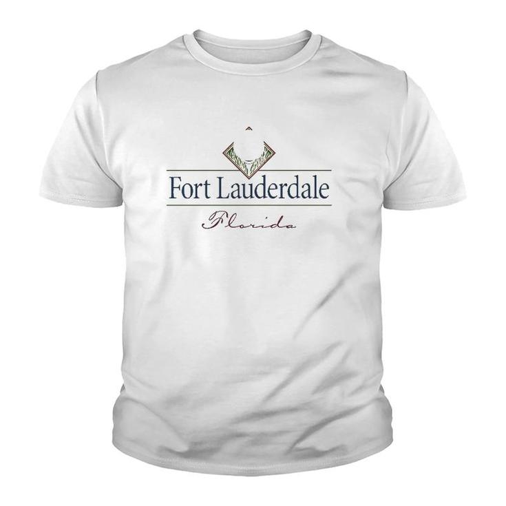 Fort Lauderdale Florida Golf Lover Gift Youth T-shirt