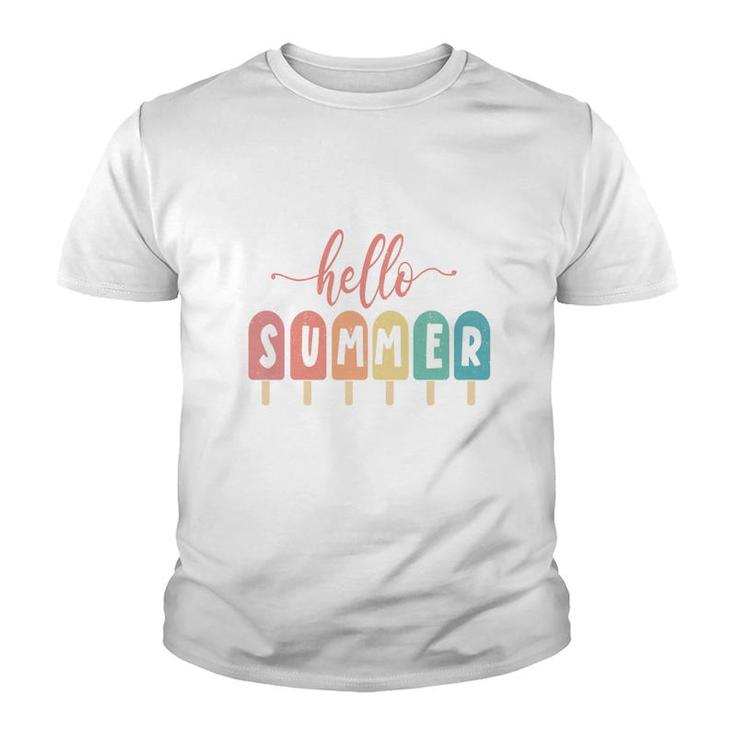 Hello Summer Welcome You Idea Gift Youth T-shirt