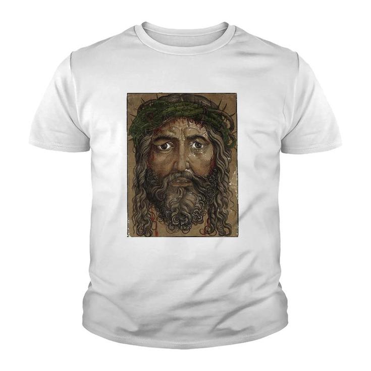 Jesus Face Jesus Christ Catholic Church Youth T-shirt