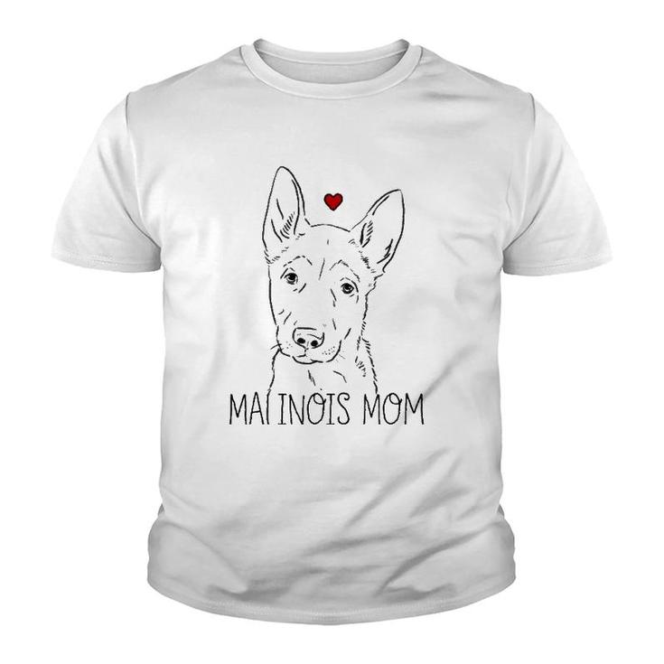 Malinois Mom  Malinois Lover  Belgian Malinois Youth T-shirt