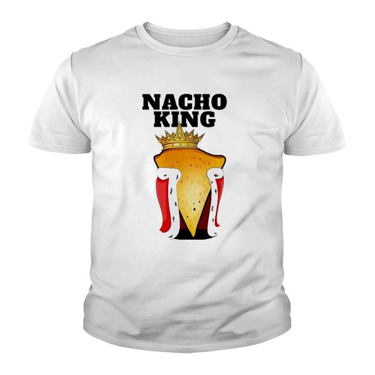 Nacho King Mens Nacho Lover  Cute Mexican Nacho Youth T-shirt