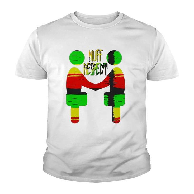 Nuff Respect Lady G Shake Hands Youth T-shirt