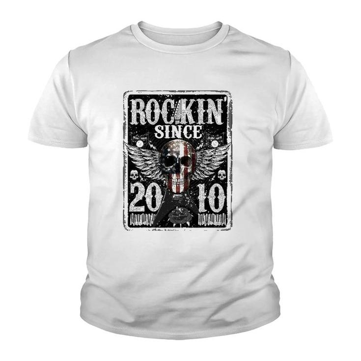 Rockin Since 2010  12 Years Old 12Th Birthday Classic Youth T-shirt