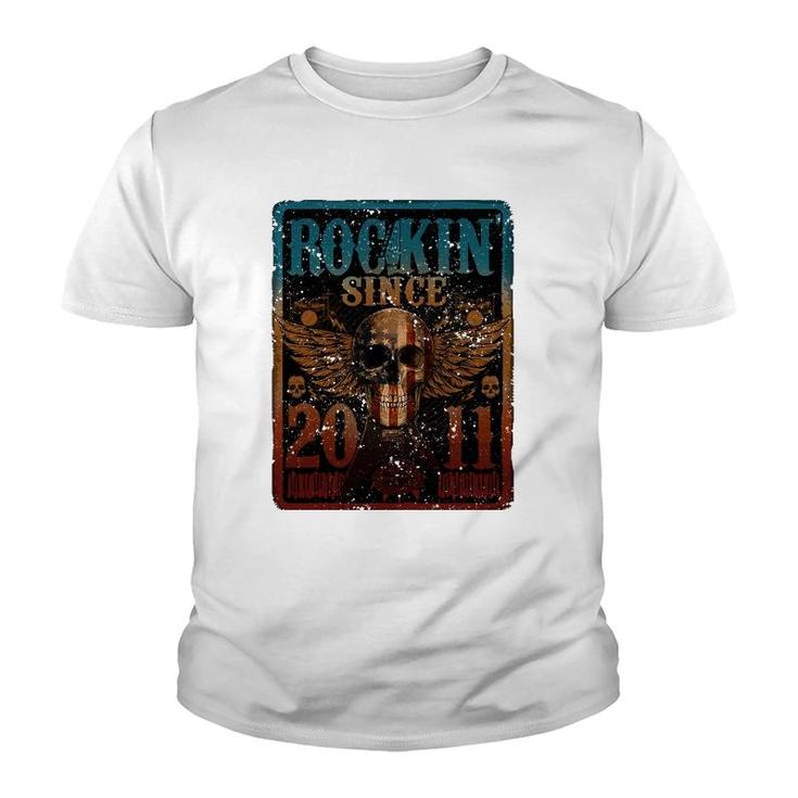 Rockin Since 2011  11 Years Old 11Th Birthday Classic Youth T-shirt
