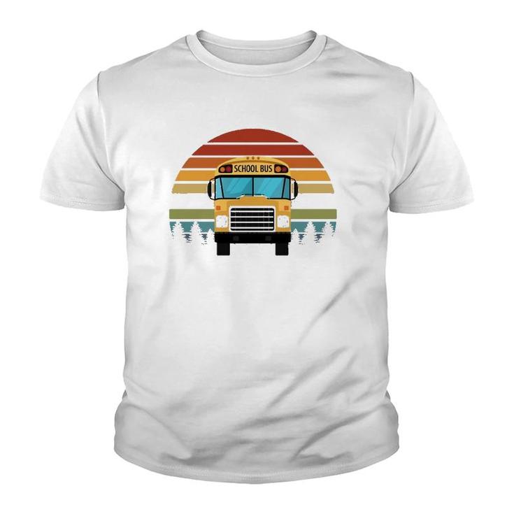 School Bus Driver Appreciation Gifts Christmas Retirement Youth T-shirt