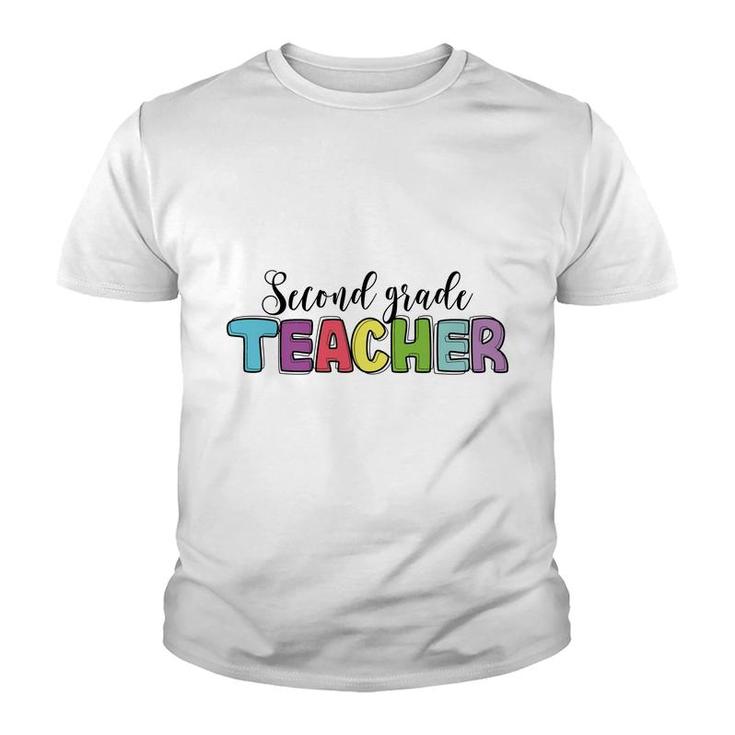 Second Grade Teacher Back To School Color Great Youth T-shirt