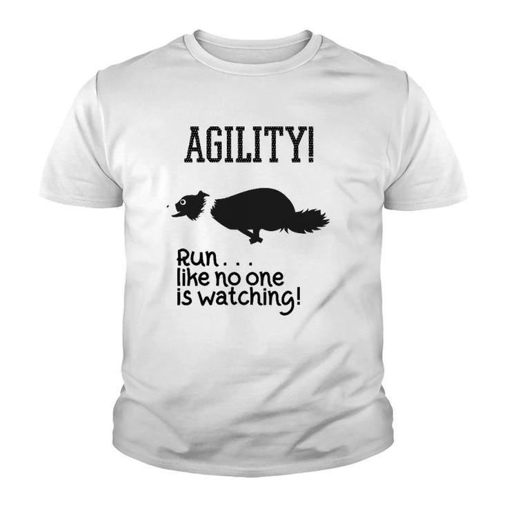 Sport Dog Trainer Agility Obedience Canine Training K9 Ver2 Youth T-shirt