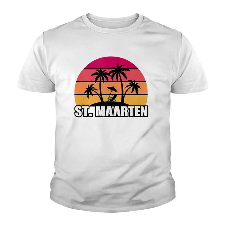 St Maarten Vacation Souvenir Gift  Youth T-shirt