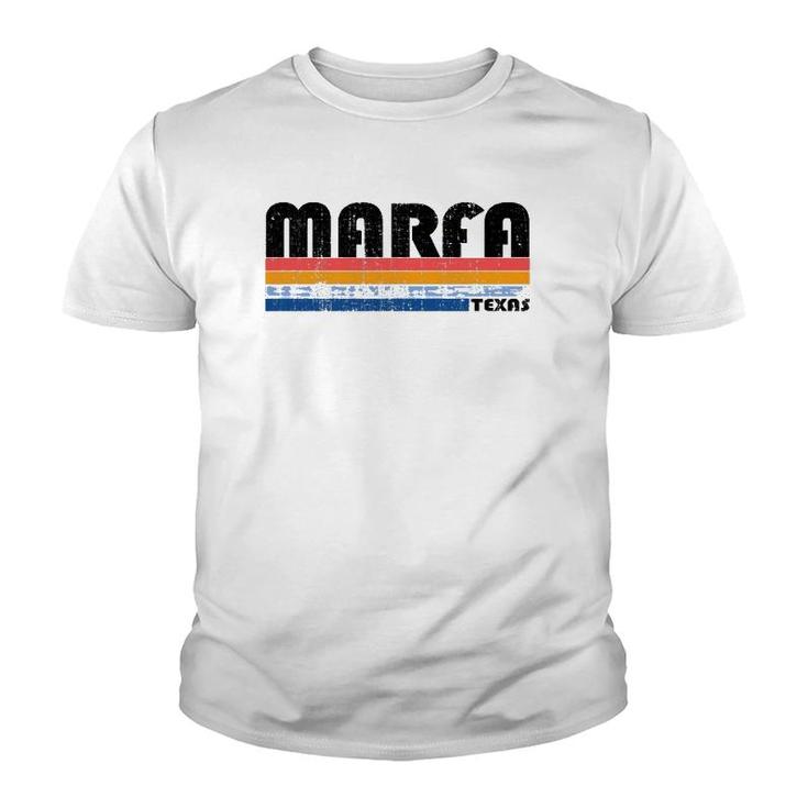 Vintage 70S 80S Style Marfa Texas Youth T-shirt
