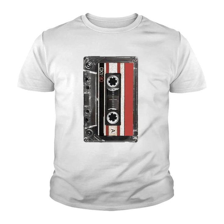 Vintage Mixtape Retro Oldschool Tape Cassette Youth T-shirt