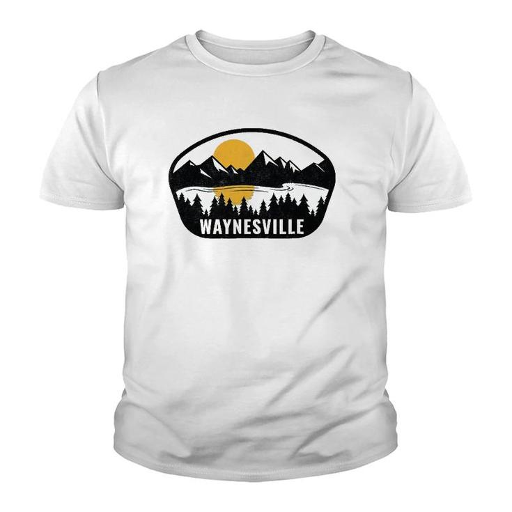 Waynesville North Carolina Nc Vacation Souvenir Youth T-shirt
