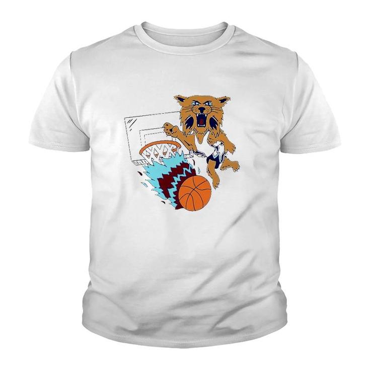 Wcats Dunk Basketball Funny T Youth T-shirt