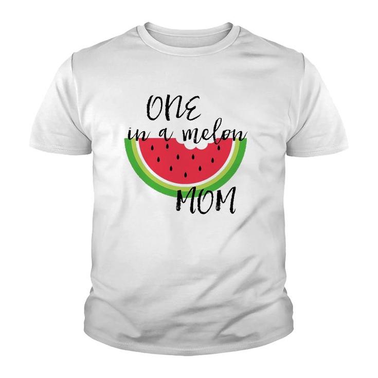 Womens One In A Melon Mom Matching Birthday Gift Sets Parents Women Youth T-shirt