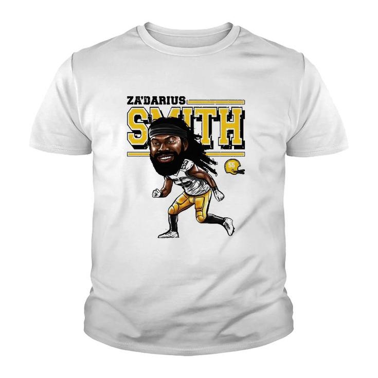 Za’Darius Smith Cartoon Football Fans Youth T-shirt