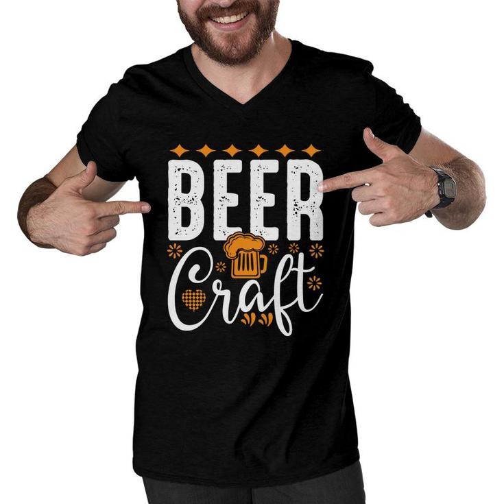 Beer Crafts Funny Beer Lovers Gifts Awesome Men V-Neck Tshirt