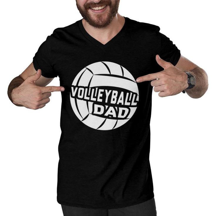 Volleyball Dad Game Sport Lover Men V-Neck Tshirt