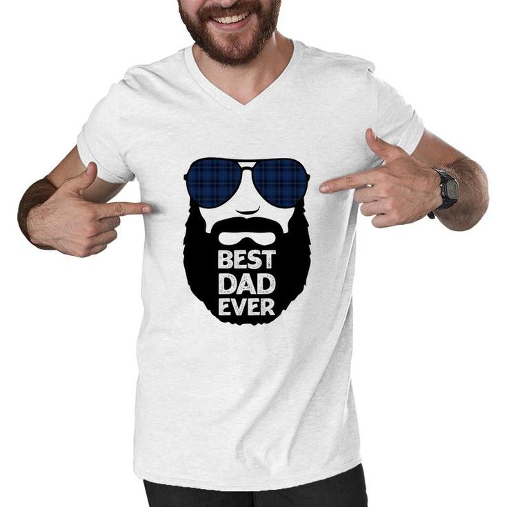 Best Dad Ever Great Daddy Good Gift For Father Day Fathers Day Men V-Neck Tshirt