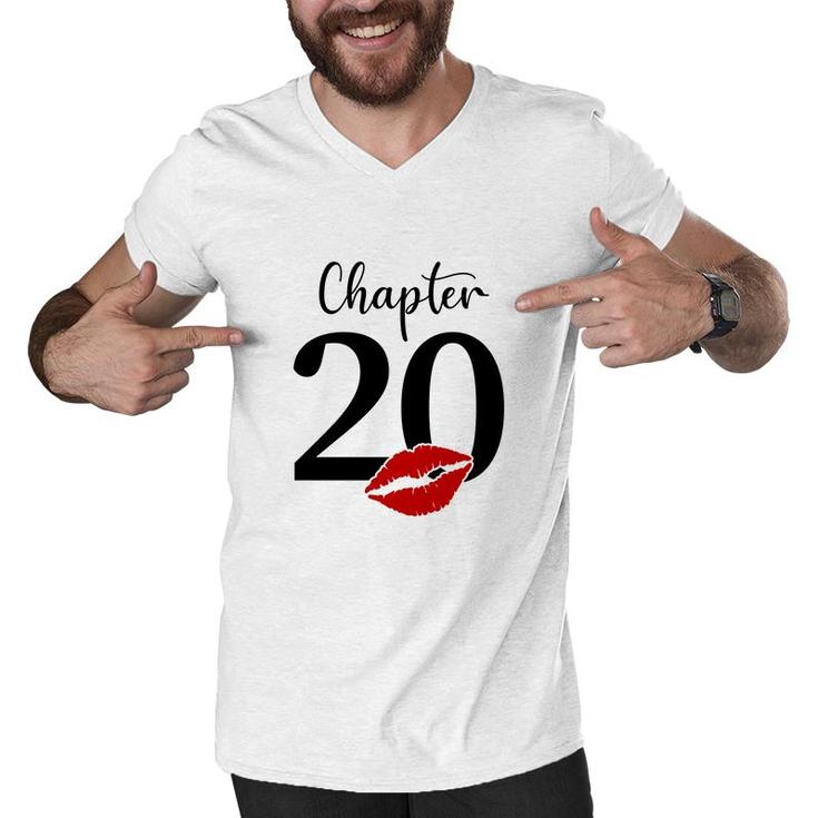 Chapter 20 Since 2002 Is 20Th Birthday With New Plans For The Future Men V-Neck Tshirt