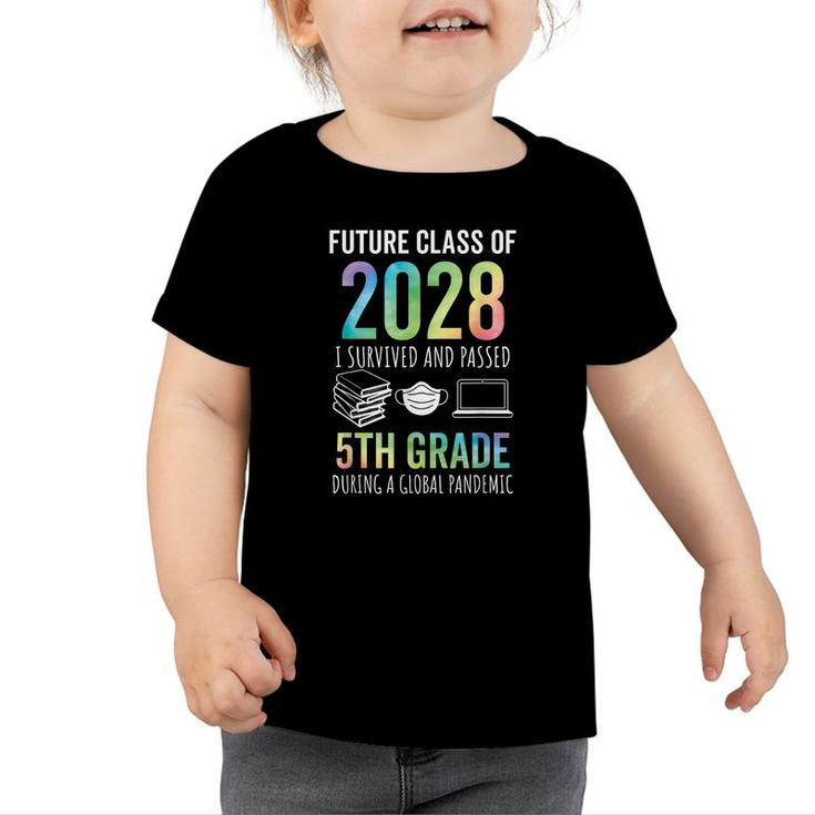Future Class Of 2028 5Th Grade Graduation 2021  Toddler Tshirt
