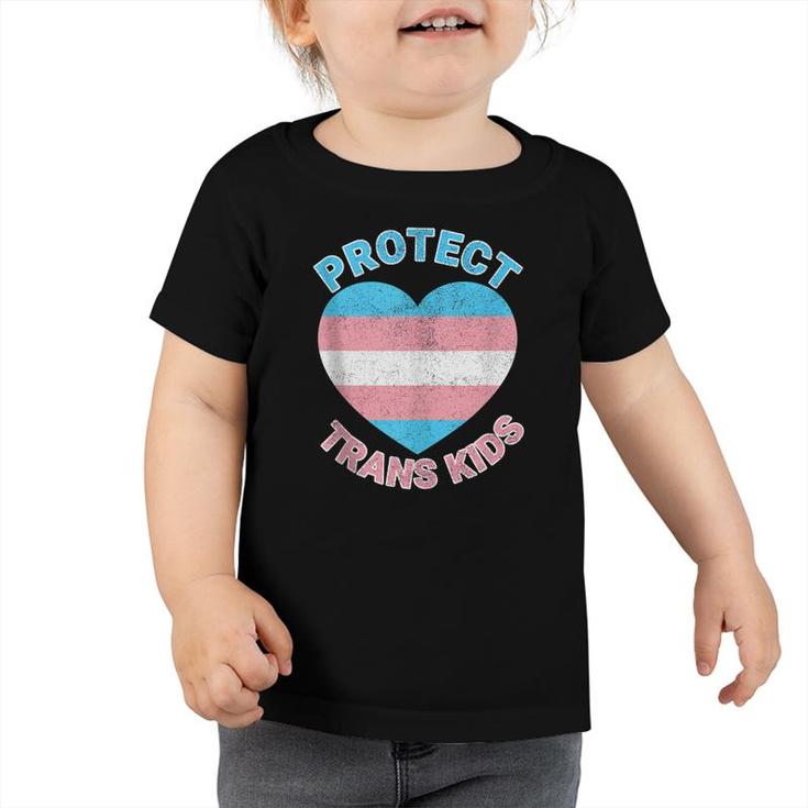 Protect Trans Kids  Lgbt Pride Transgender Trans Lives  Toddler Tshirt