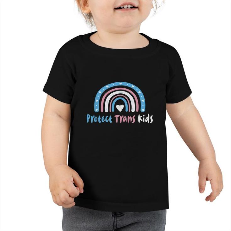 Protect Trans Kids Transgender Pride Month Toddler Tshirt