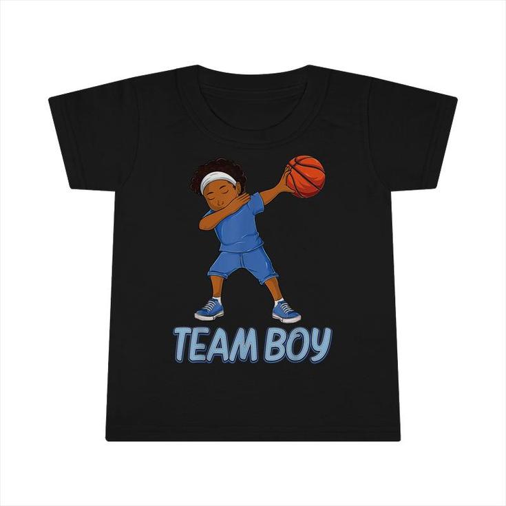 Baby Announcement Party Basketball Team Boy Gender Reveal  Infant Tshirt